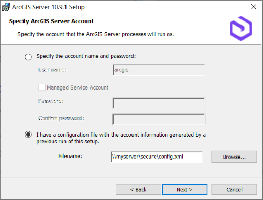 Import a server configuration file. Import a server configuration file.